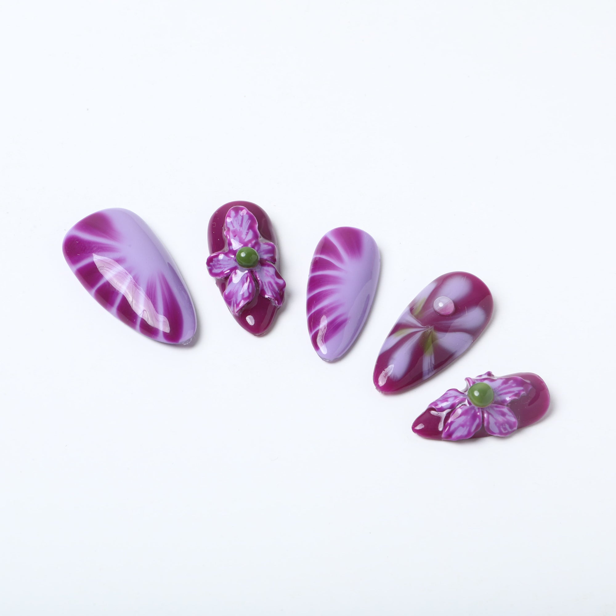 At the Violet Hour Handmade Press On Nails