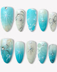The Siren's Call Handmade Press On Nails