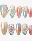 Lighthouse Bloom Handmade Press On Nails