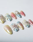 Lighthouse Bloom Handmade Press On Nails