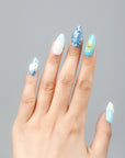 Ocean's Embrace Handmade Press On Nails