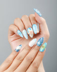 Ocean's Embrace Handmade Press On Nails