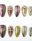 Royal Mirage Handmade Press On Nails