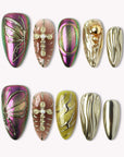 Royal Mirage Handmade Press On Nails