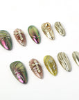 Royal Mirage Handmade Press On Nails
