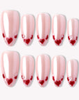 Heart Handmade Press On Nails