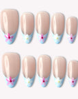 Island Bloom Handmade Press On Nails