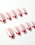 Heart Handmade Press On Nails