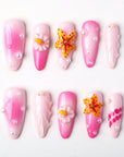 Tropic Kiss Handmade Press On Nails