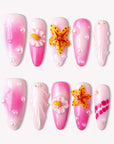 Tropic Kiss Handmade Press On Nails