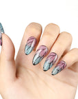 Midnight Forest Handmade Press On Nails