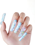 Bubble Mermaid Handmade Press On Nails
