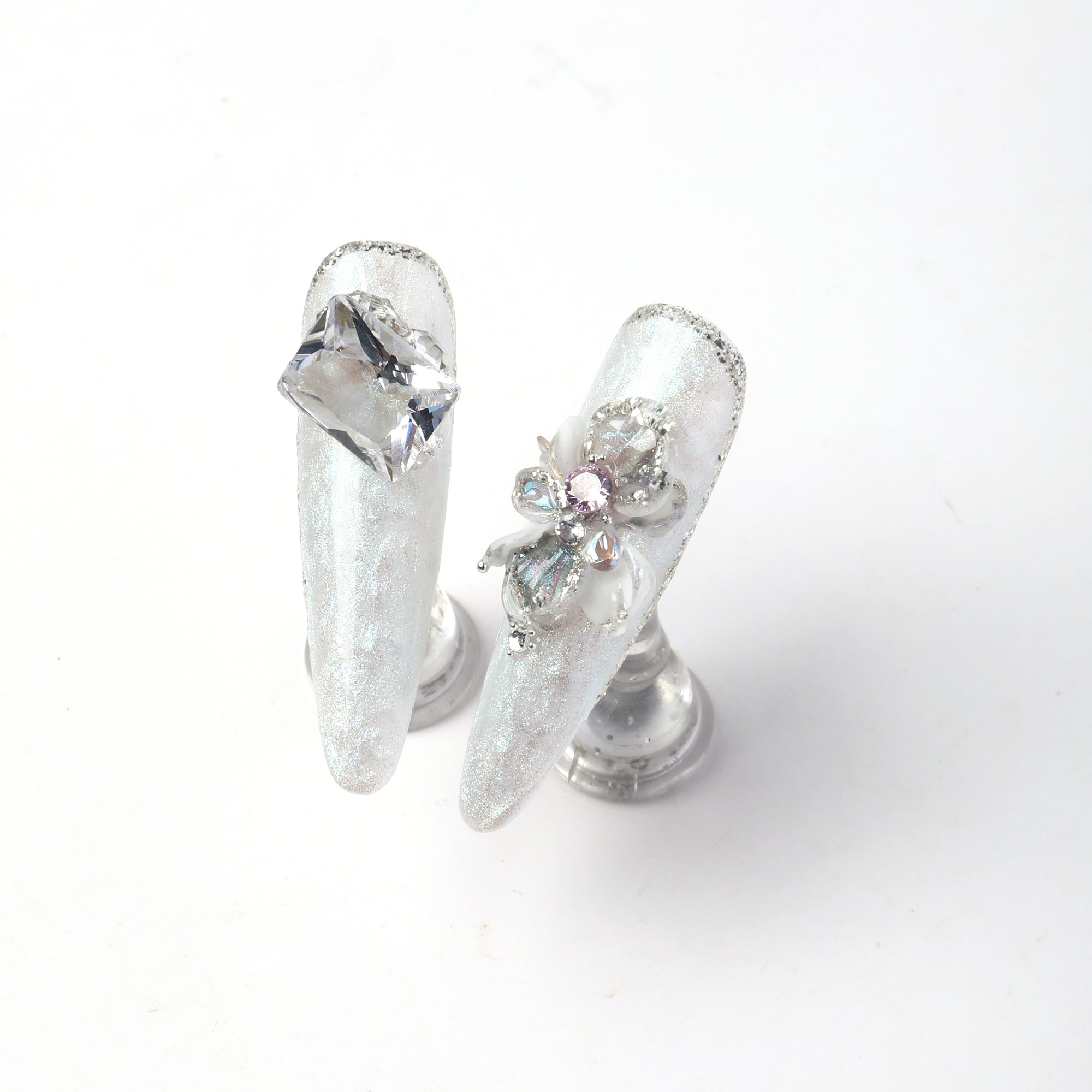 Crystal Handmade Press On Nails