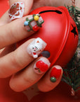 Festive Joy Handmade Press On Nails