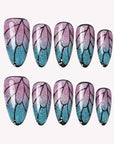 Midnight Forest Handmade Press On Nails