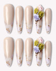 Cutie Garden Handmade Press On Nails