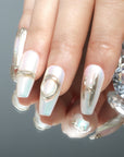 Iridescent Majesty Handmade Press On Nails