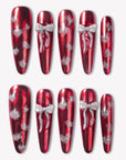 Scarlet Gift Handmade Press On Nails