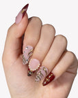 Crimson Chapel Handmade Press On Nails