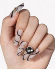 Noir Étoile Handmade Press On Nails
