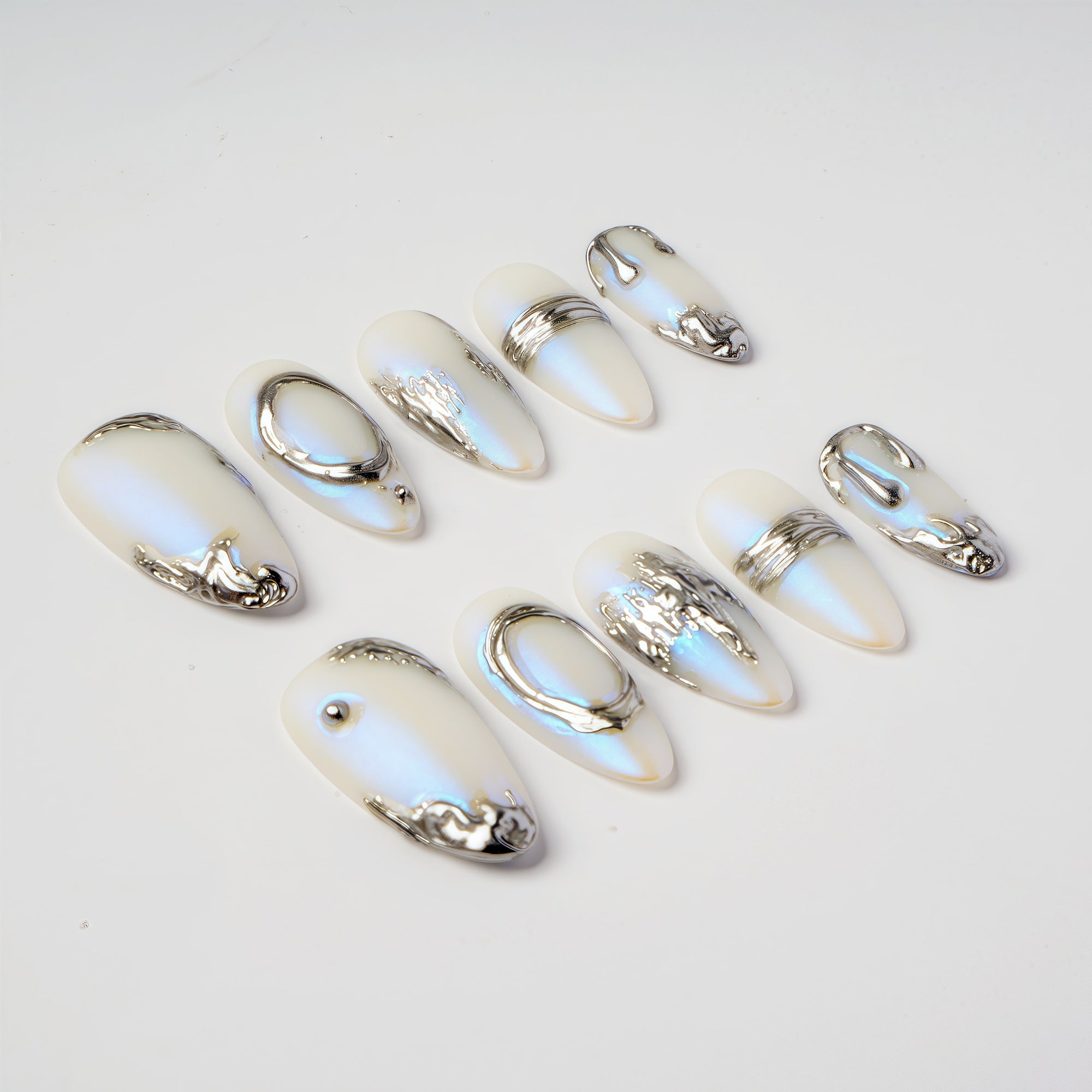 Neo Drop Handmade Press On Nails
