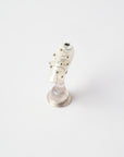 Silver Frost Handmade Press On Nails
