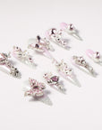 Crystal Locket Handmade Press On Nails