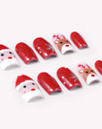 Jolly Winter Story Handmade Press On Nails