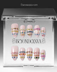Jewel Band Handmade Press On Nails