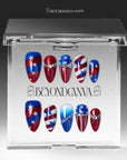 Liberty Glitz Handmade Press On Nails
