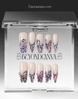 Ethereal Wings(Irregular Shaped) Handmade Press On Nails