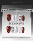 Bowberry Glow Handmade Press On Nails