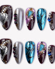 Forbidden Gem Handmade Press On Nails