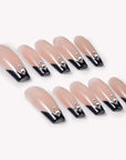 Luxe Noir Handmade Press On Nails