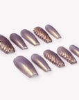 Aurum Veil Handmade Press On Nails