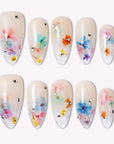 Preserved Meadow Handmade Press On Nails
