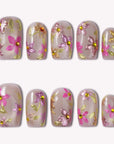 Golden Meadow Handmade Press On Nails