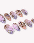 Lavender Lyric Handmade Press On Nails