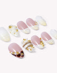 Golden Shore Ritual Handmade Press On Nails