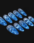 Blue Mirage Handmade Press On Nails