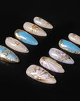 Celestial Gilded Fantasy Handmade Press On Nails
