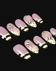 Honey Bloom Handmade Press On Nails