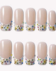 Cosmic Confetti Handmade Press On Nails