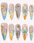 Oasis Baroque Handmade Press On Nails