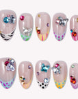 Butterfly Pop Handmade Press On Nails