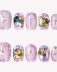 Starlight Galaxy Handmade Press On Nails