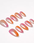 Fiery Awakening Handmade Press On Nails