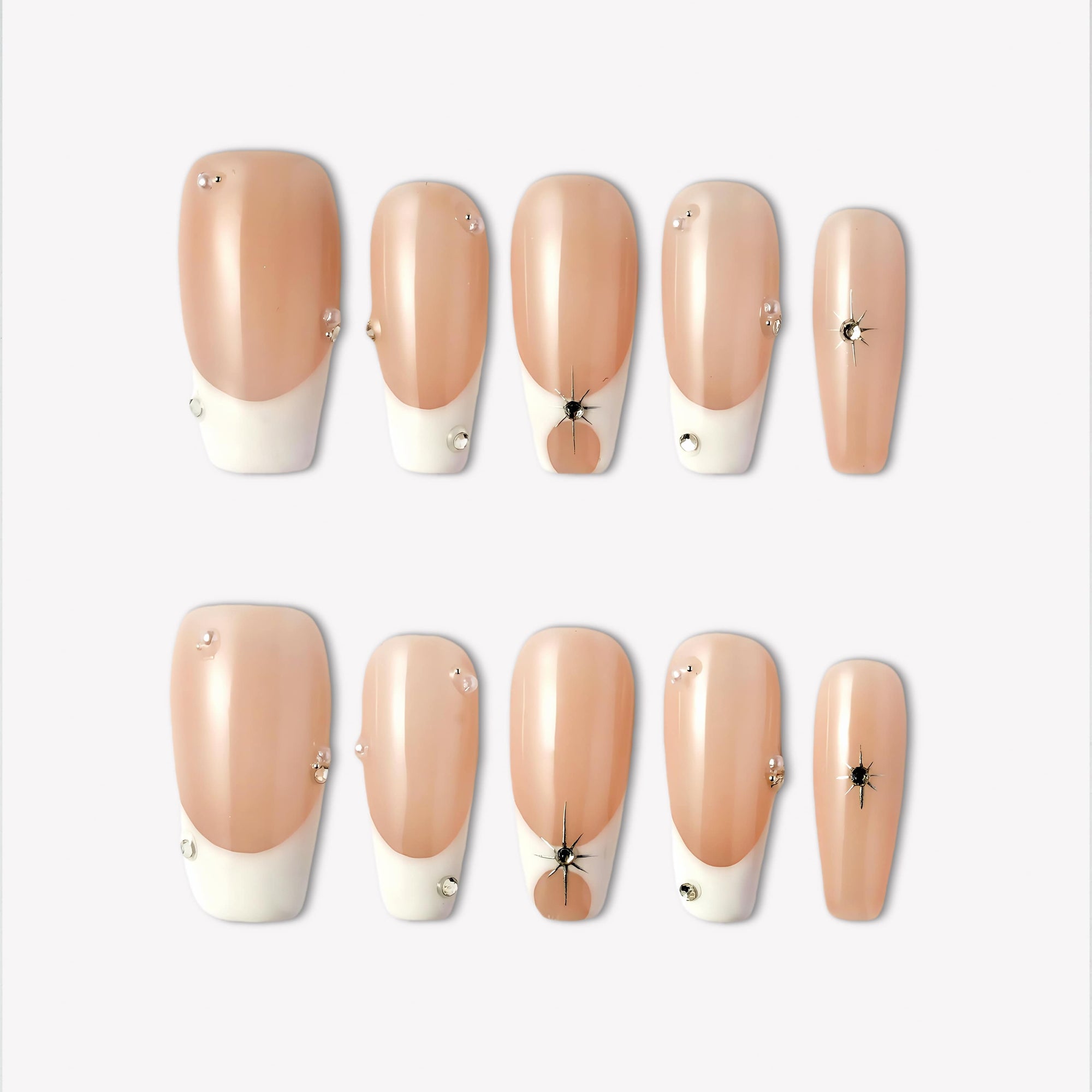 Star Handmade Press On Nails
