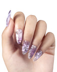 Purple Dream Handmade Press On Nails