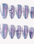 Moonwave Handmade Press On Nails